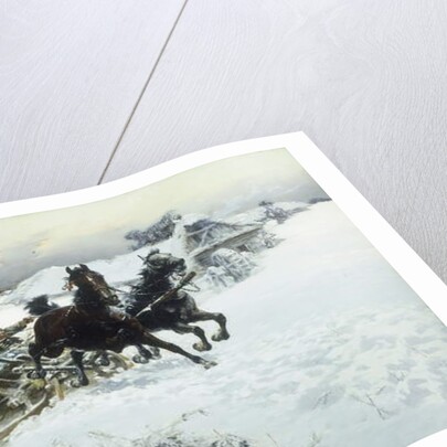 The Sleighride, 1896 by Jaroslav Friedrich Julius Vesin