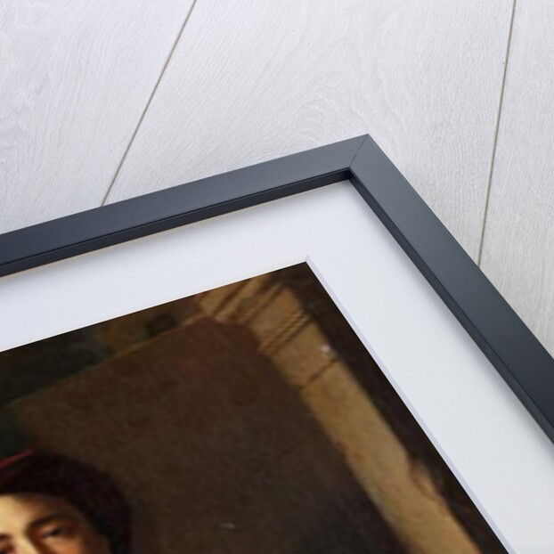 Portrait of the artist, half length, at a casement, 1712 by Hyacinthe Rigaud