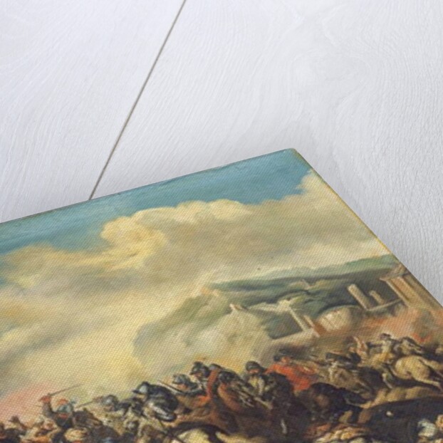 Battle against the Turks by Marzio (Studio of) Masturzio