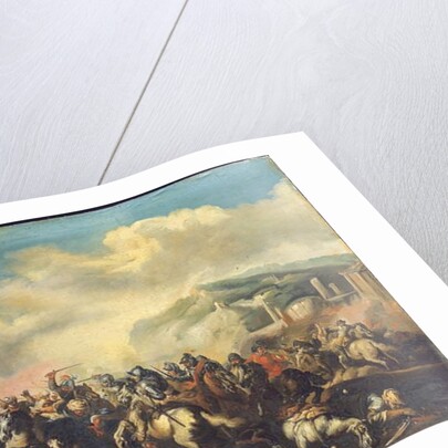 Battle against the Turks by Marzio (Studio of) Masturzio