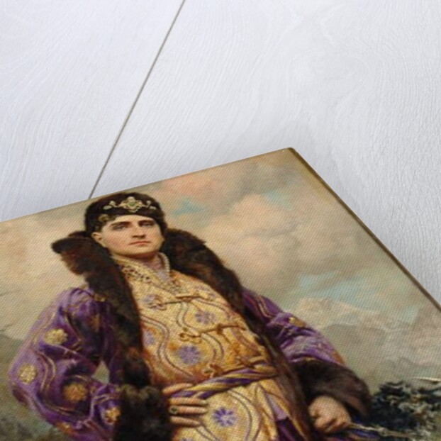 Portrait of Iusupov by Johannes Linse