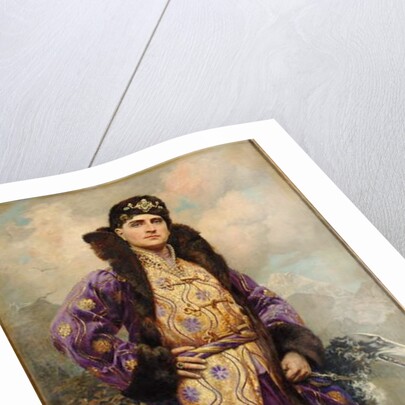 Portrait of Iusupov by Johannes Linse