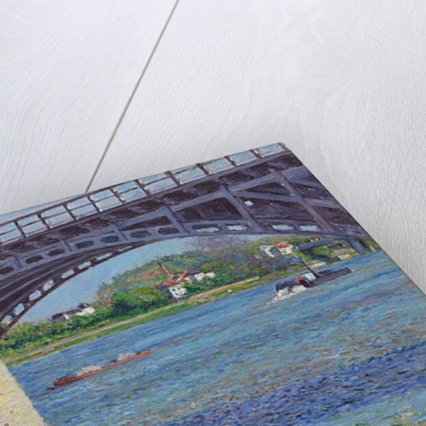 The Bridge at Argenteuil and the Seine, c.1883 by Gustave Caillebotte