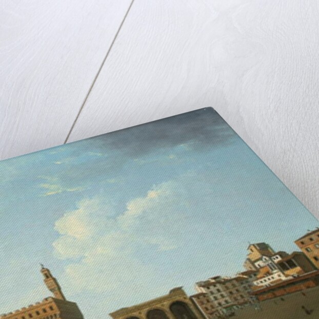 View of the Piazza della Signoria, Florence by Thomas Patch