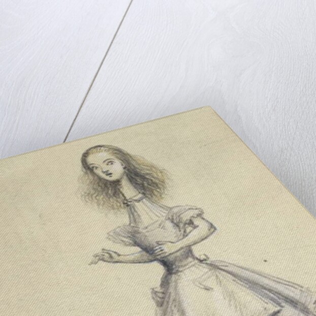 Curioser and Curioser by John Tenniel