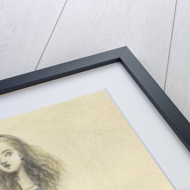 Curioser and Curioser by John Tenniel