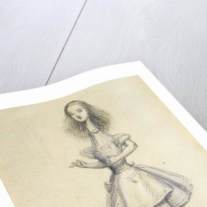 Curioser and Curioser by John Tenniel