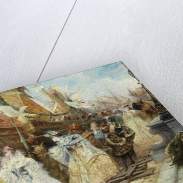 The Royal Entourage by Georges Clairin