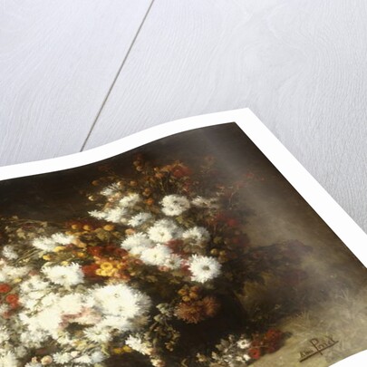 Still life of flowers by Aime Perret