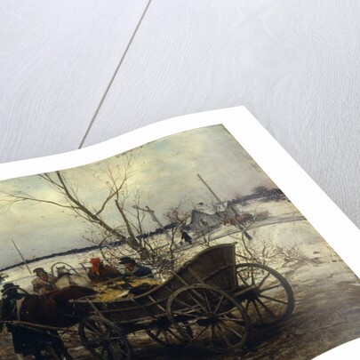 Meeting the Train by Alfred von Wierusz-Kowalski