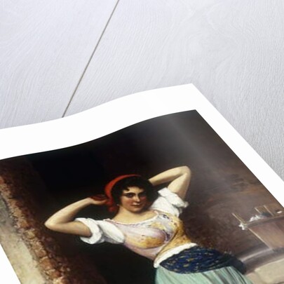 The Washerwoman, 1878 by Eugen von Blaas