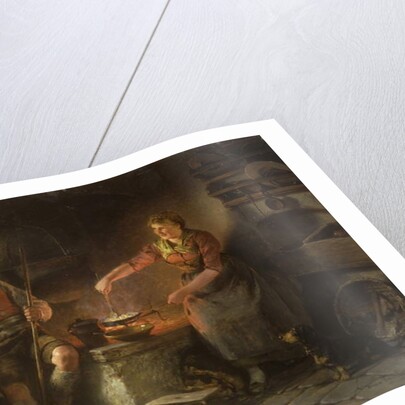 In the Kitchen, 1901 by Hugo Wilhelm Kauffman