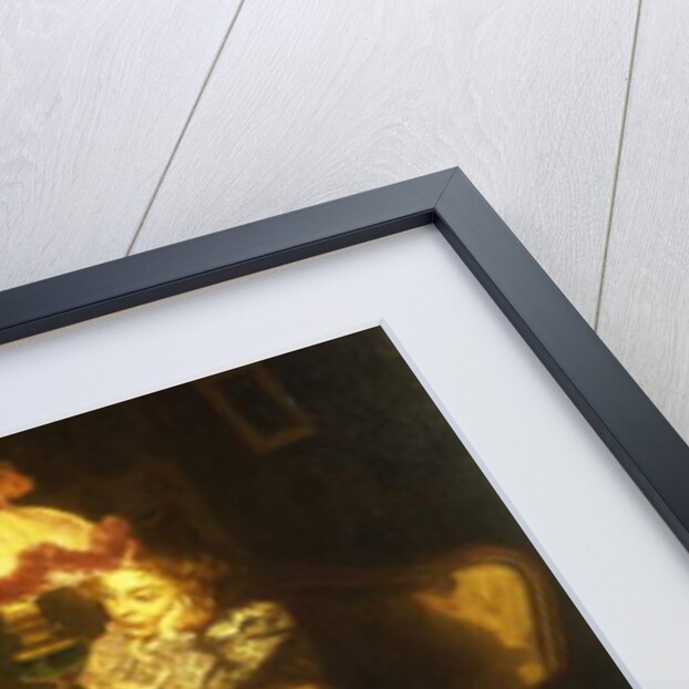 Lamplight, 1908 by Jules Emile Crochet