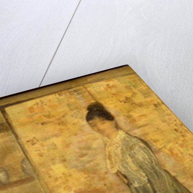 Arrangement in Flesh Color and Grey: The Chinese Screen by James Abbott McNeill Whistler