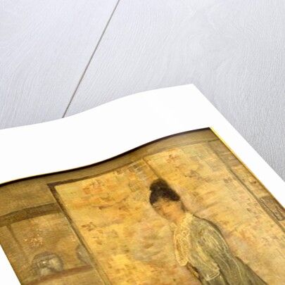 Arrangement in Flesh Color and Grey: The Chinese Screen by James Abbott McNeill Whistler
