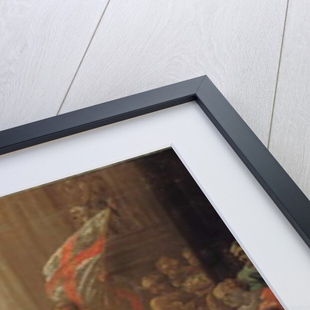 Sketch for a mural in St. George's Hall, Windsor Castle, showing King William III Enthroned in Glory by Antonio Verrio