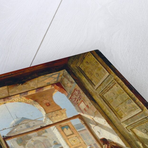 The Gate of the Great Umayyad Mosque, Damascus, 1890 by Gustave Bauernfeind