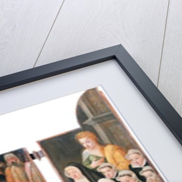 Triptych: detail of the scene the Raising of Lazarus by Frans I Pourbus