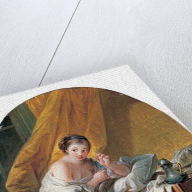 Young woman taking a footbath, 1766 by Francois Boucher