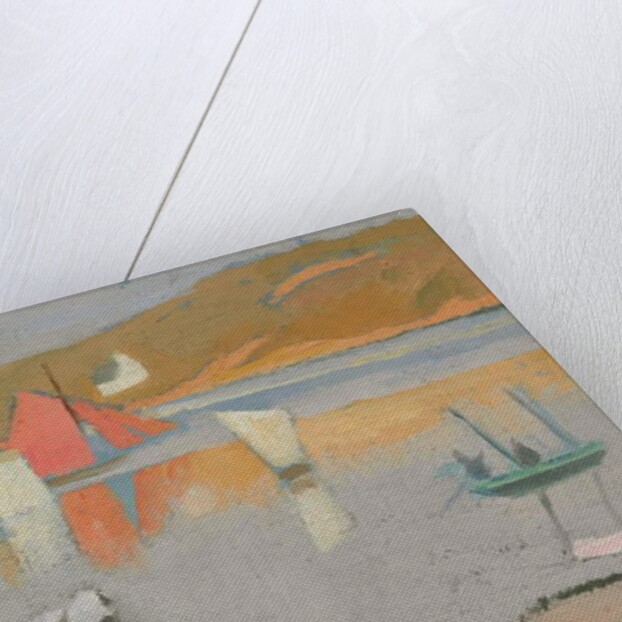 The Port at Saint-Briac, 1887 by Emile Bernard