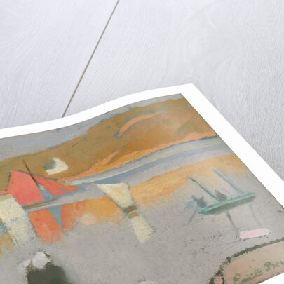 The Port at Saint-Briac, 1887 by Emile Bernard