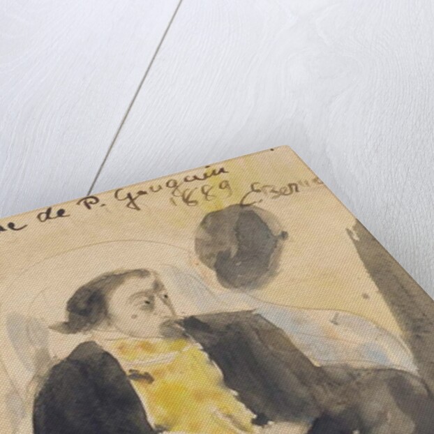 Caricature of Paul Gauguin, 1889 by Emile Bernard