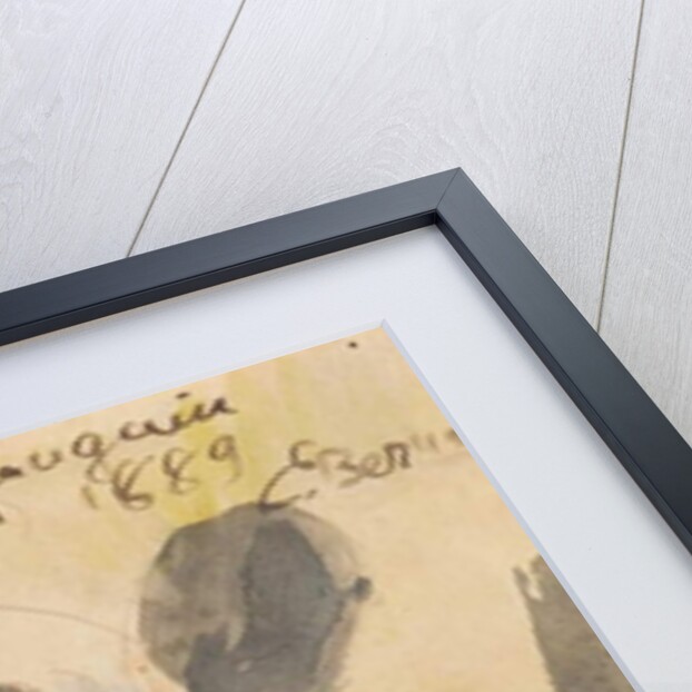 Caricature of Paul Gauguin, 1889 by Emile Bernard