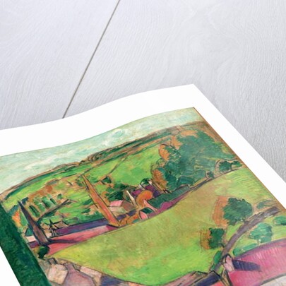 View of Pont-Aven, 1888 by Emile Bernard