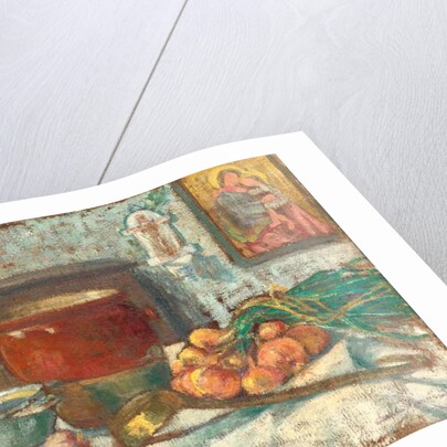 Still life with onions, 1889 by Emile Bernard