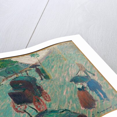 The Public Garden, Mayenne, 1886 by Emile Bernard