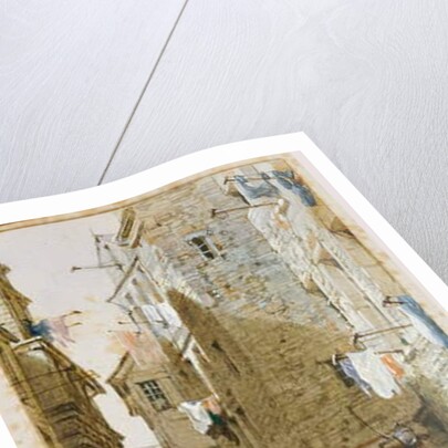 Street scene in Edinburgh by Louise Ingram Rayner