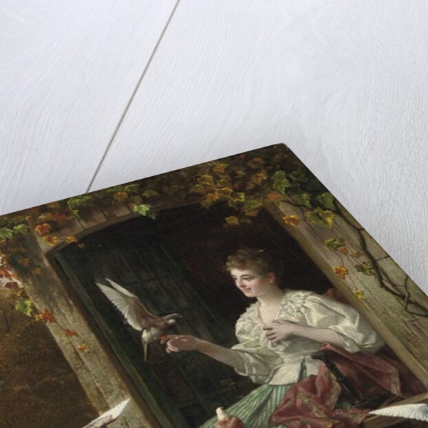 Feeding the Birds by Eugene Remy and Portielje Jan Maes