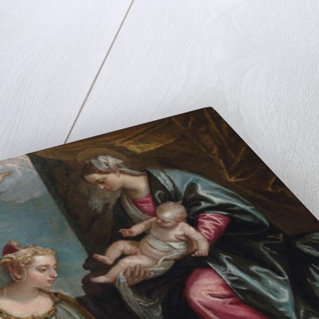 Allegory of the City of Venice Adoring the Madonna and Child by Veronese