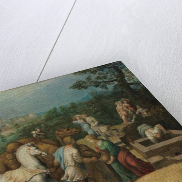 Rebecca at the Well by Girolamo da Treviso II (1497-1544)