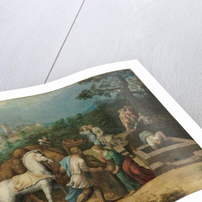 Rebecca at the Well by Girolamo da Treviso II (1497-1544)