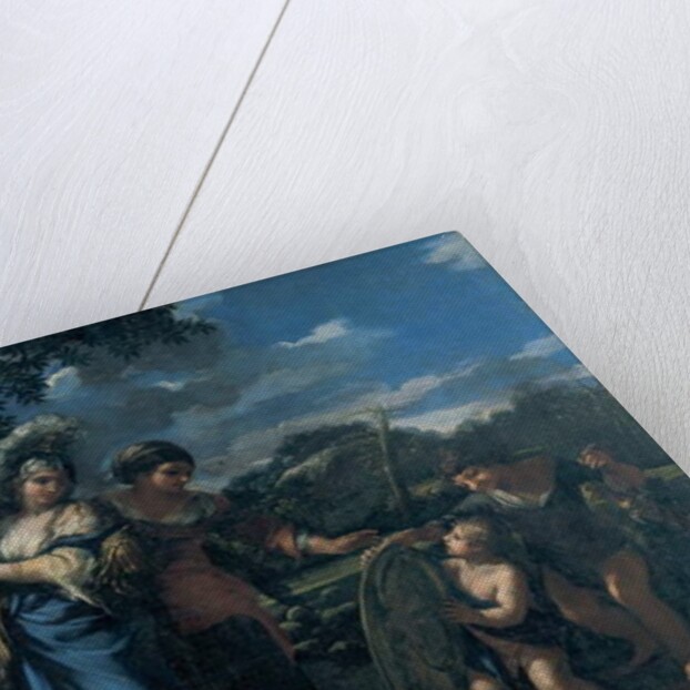 Erminia Among the Shepherds by Ciro Ferri