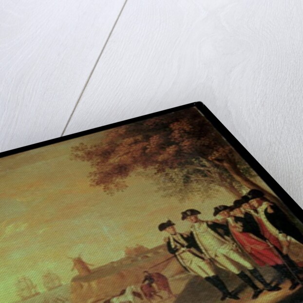 Washington and Generals at Yorktown by James the Elder Peale