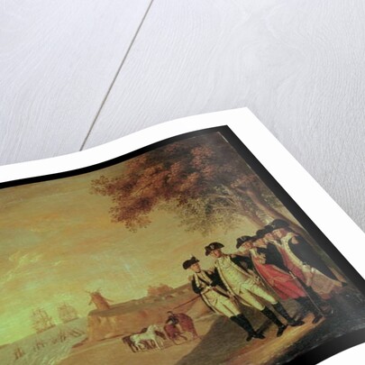 Washington and Generals at Yorktown by James the Elder Peale