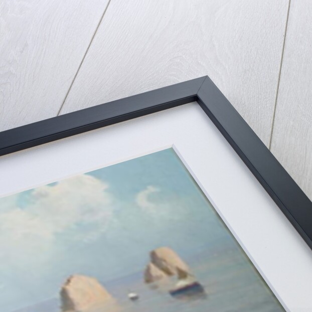 Boats in a Rocky Cove by Edward Henry Potthast