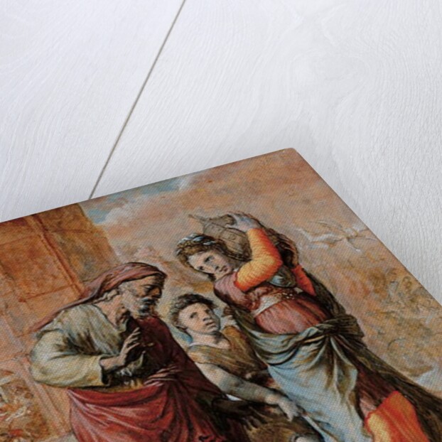 The Expulsion of Hagar and Ishmael by Pieter (1507/08-75) Aertsen