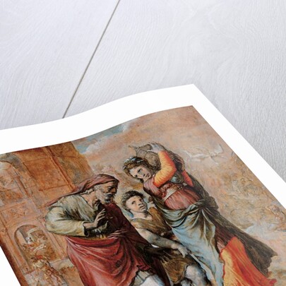 The Expulsion of Hagar and Ishmael by Pieter (1507/08-75) Aertsen