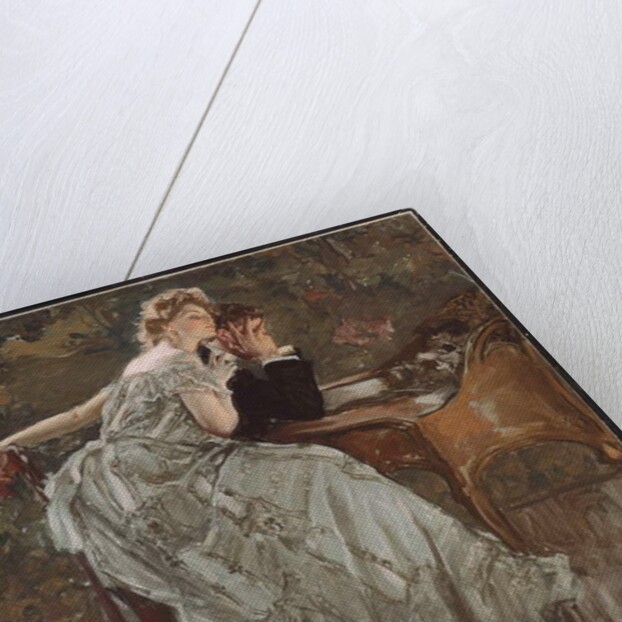 Where Did I Put the Tickets?, 1906 by Albert Beck Wenzell