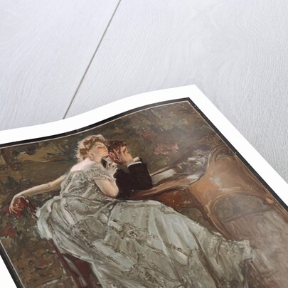 Where Did I Put the Tickets?, 1906 by Albert Beck Wenzell