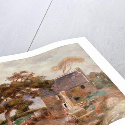 The Farmhouse at Cagnes by Pierre Auguste Renoir