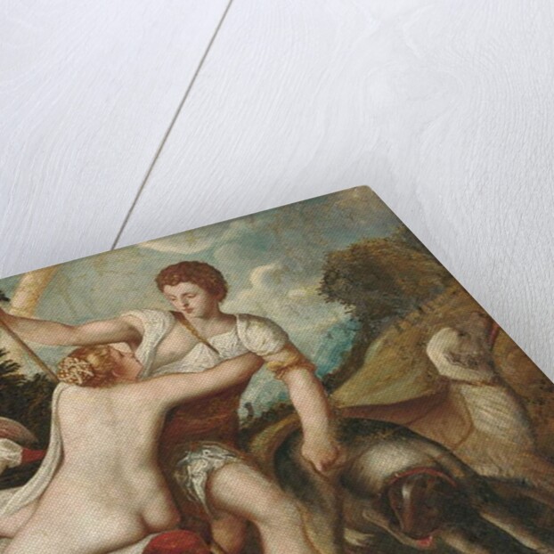 Venus and Adonis by Titian