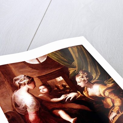 The Mystic Marriage Of St. Catherine by Parmigianino