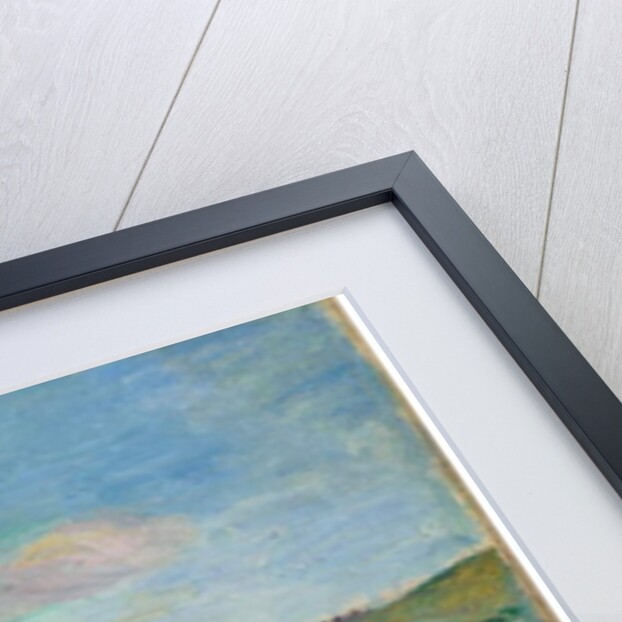 Port de pêche, Vue de Fontarabie depuis Hendaye, 1895 by Pierre Auguste Renoir