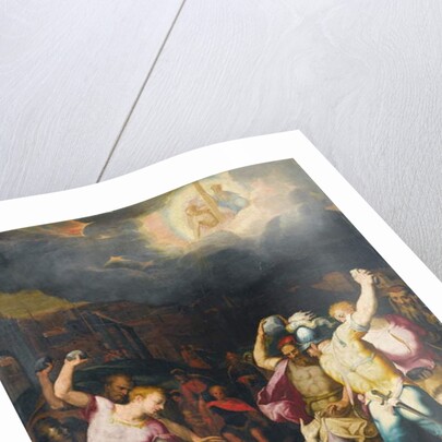 The Stoning of Saint Stephen by Orazio Samacchini