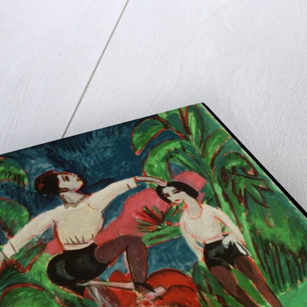 Unicycle Rider, 1911 by Ernst Ludwig Kirchner