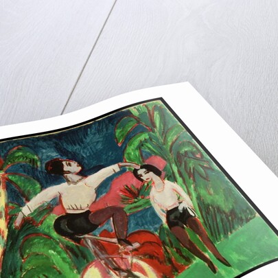 Unicycle Rider, 1911 by Ernst Ludwig Kirchner